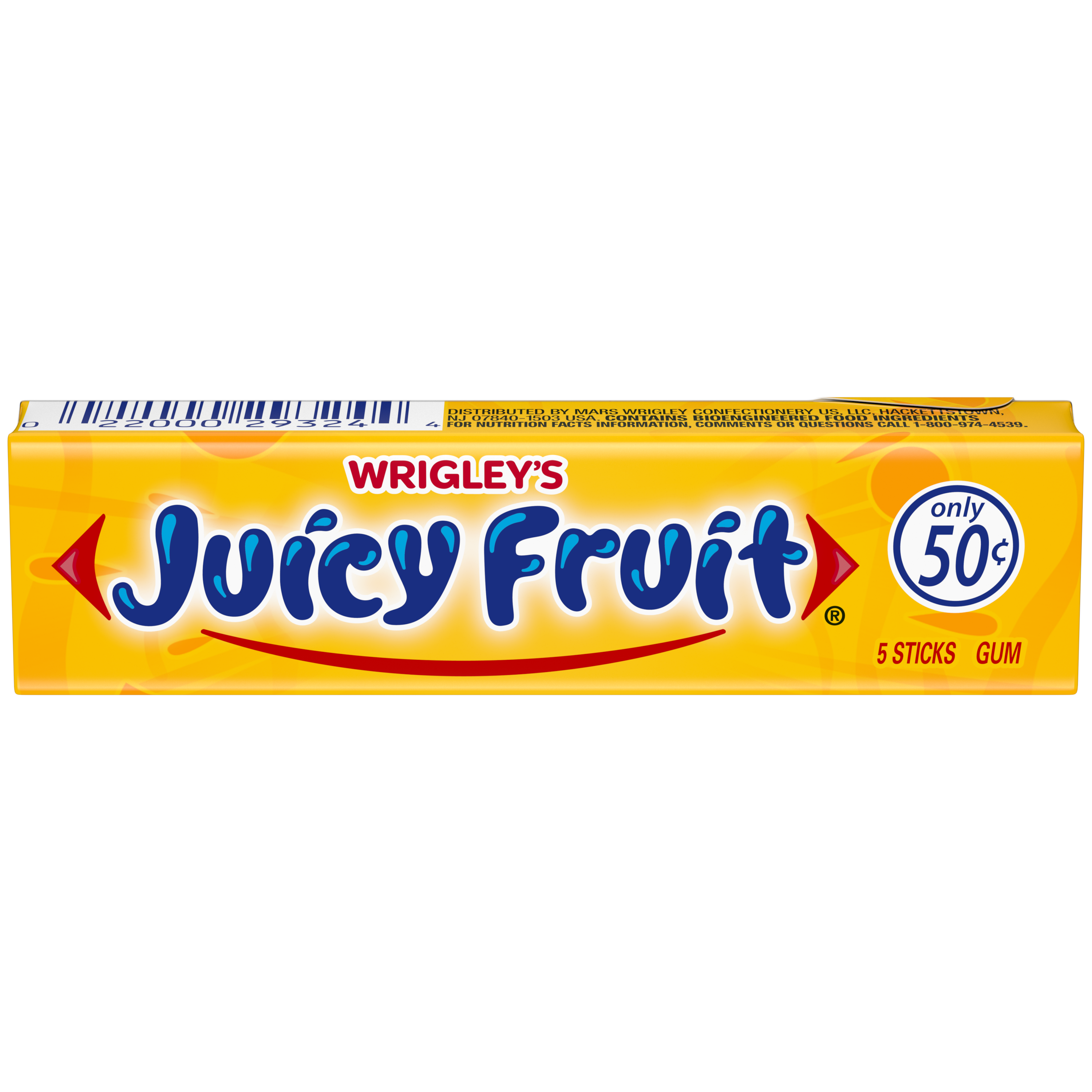 Wrigley 5 Stick Twin Box Juicyfruit 20/40ct