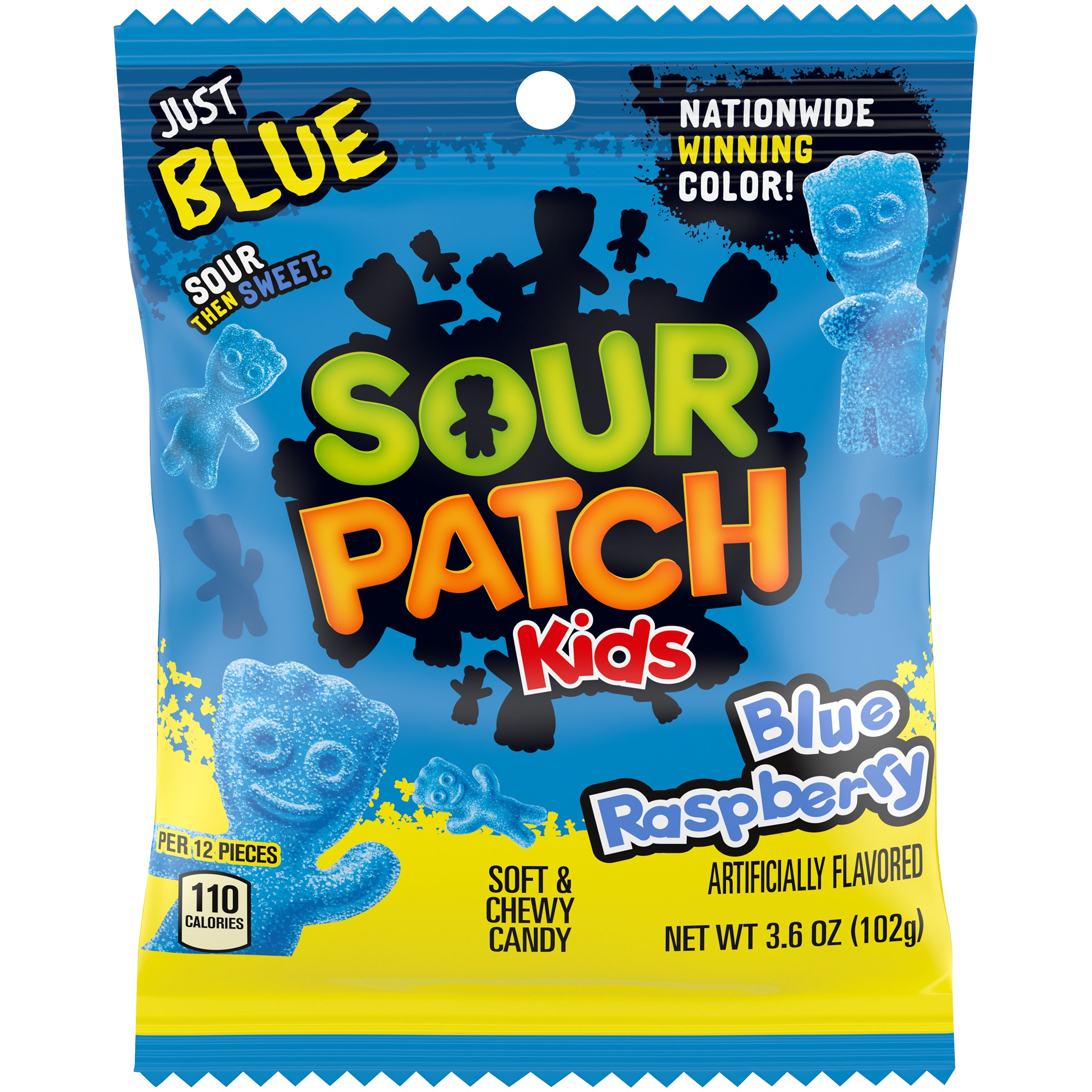 Sour Patch Kids Blue Raspberry 3.6oz 1/12ct