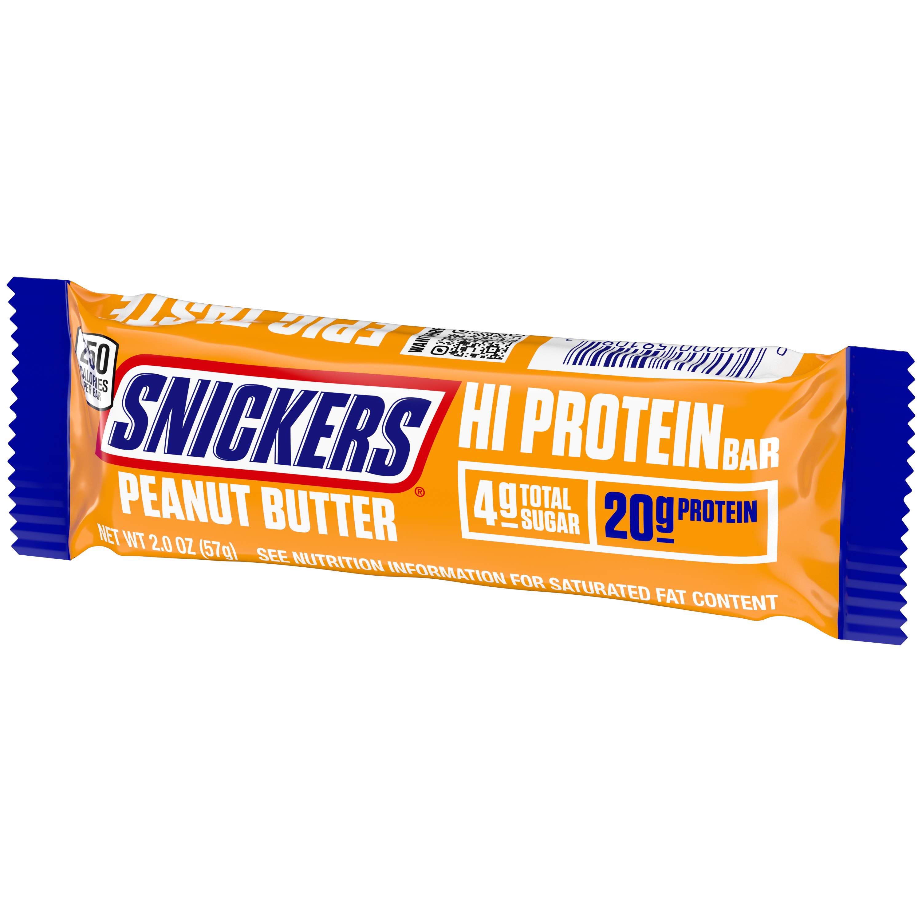 Snickers High Protein Peanut Butter 2.00 oz 8/12ct