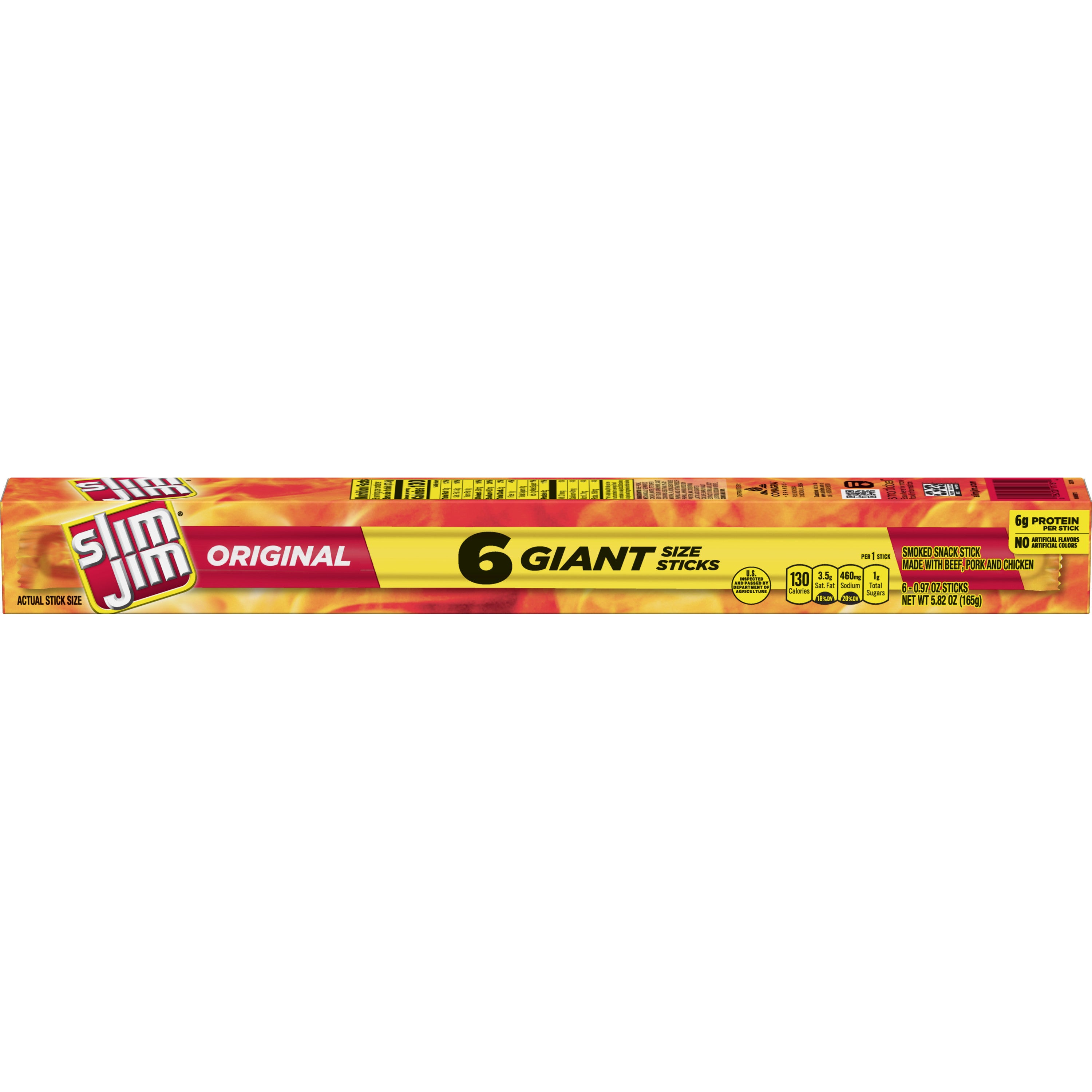 Slim Jim Giant Original Multipak 5.82oz   48ct Display