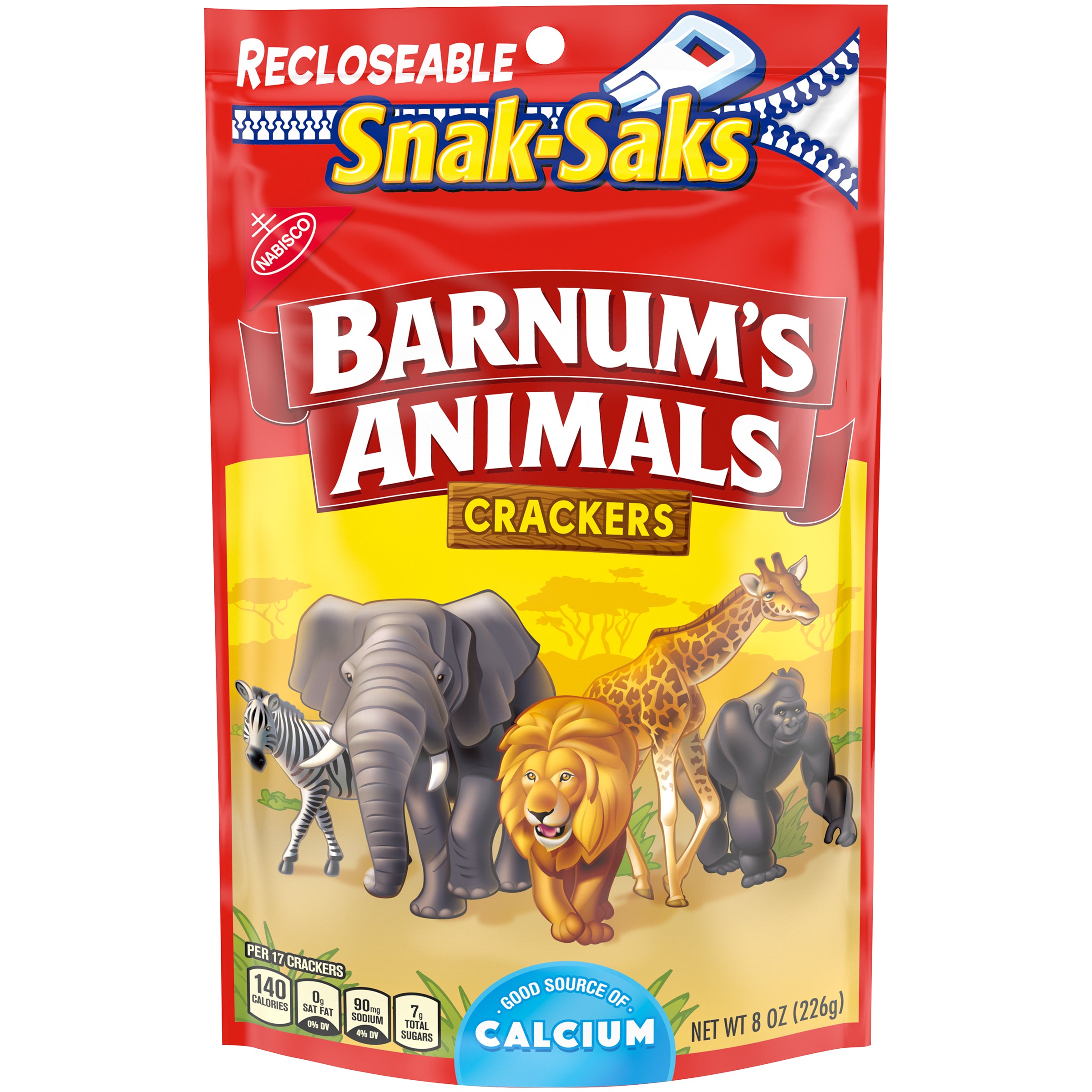 Mondelez Snak Saks Barnum's Animal Crackers 12ct 8oz