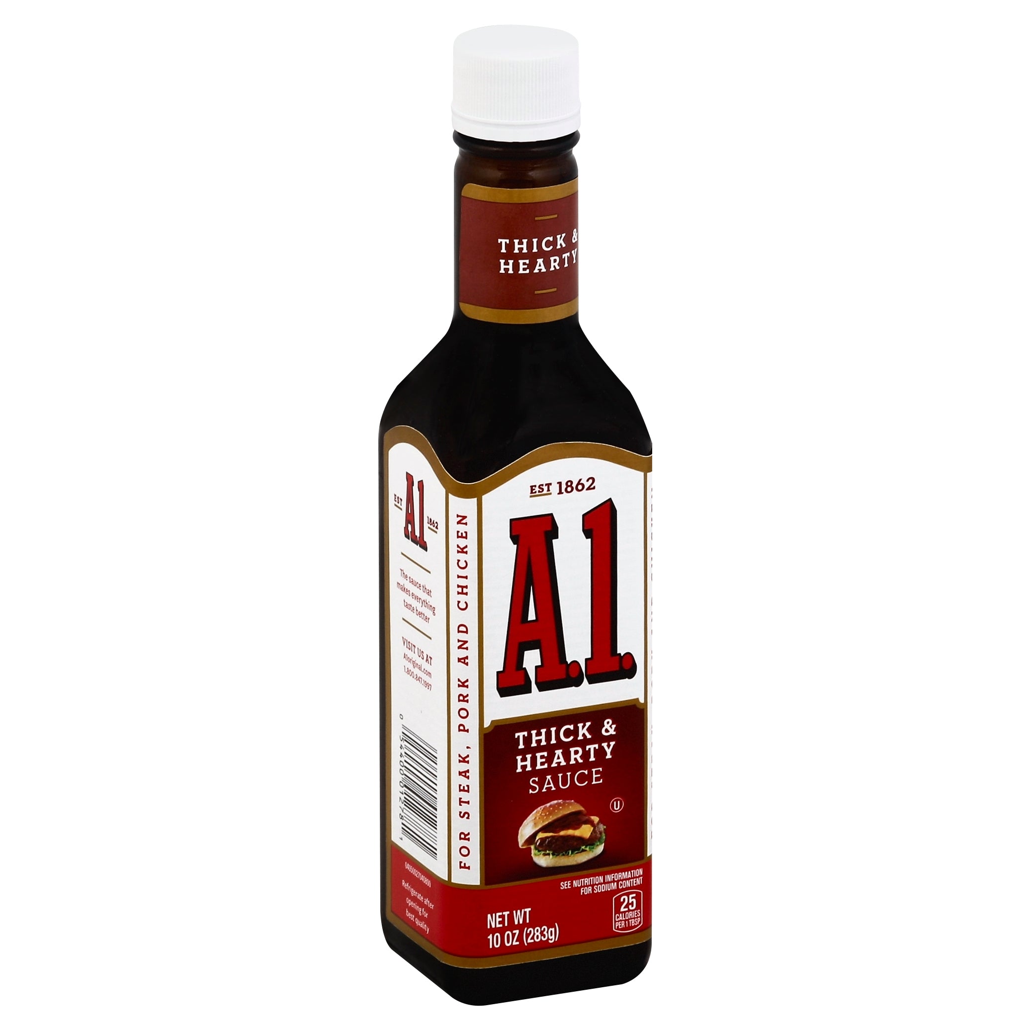 Kraft Grocery A-1 Steaksauce Thick & Heartly 12ct 10oz