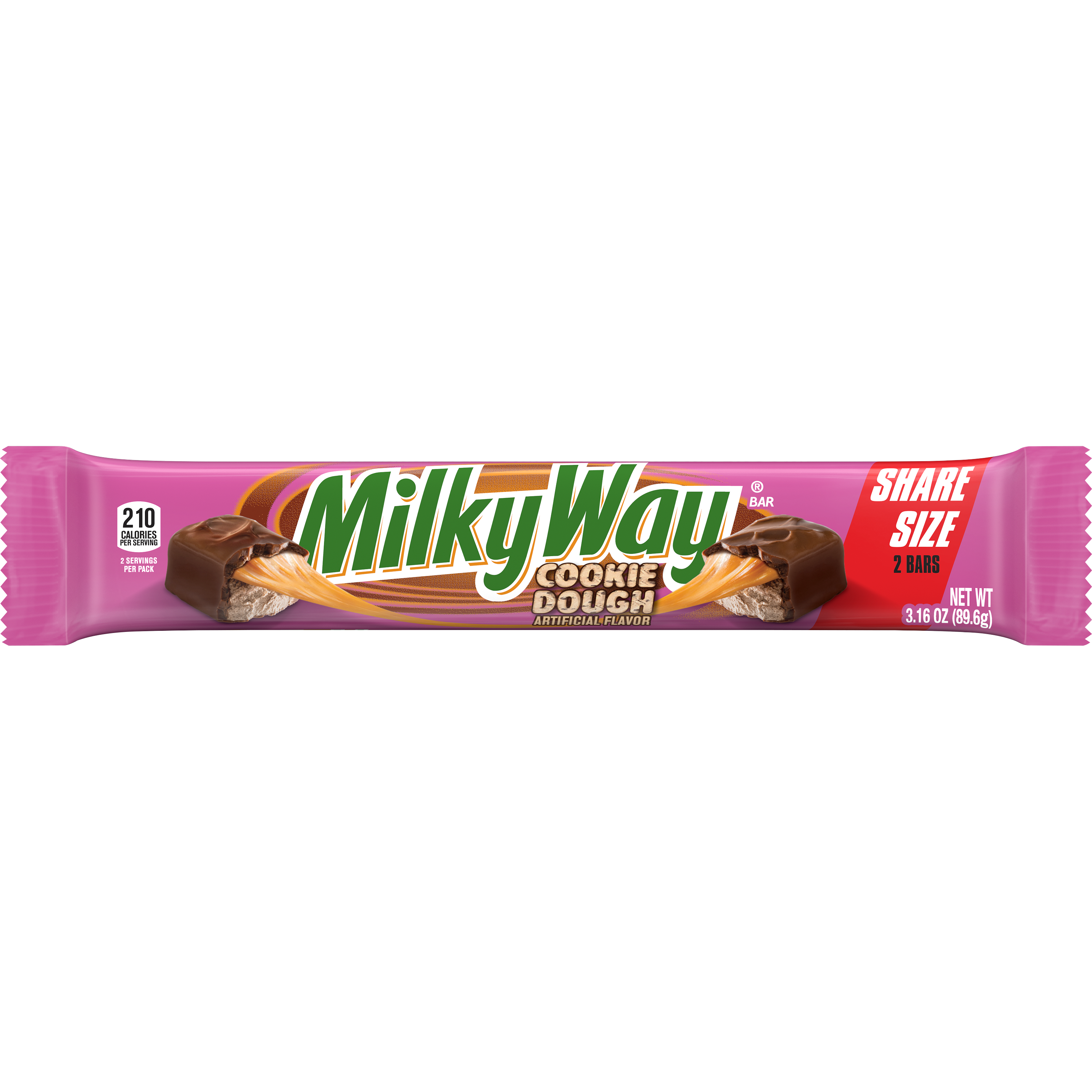 Milky Way Cookie Dough Share Size 3.16oz  6/24ct