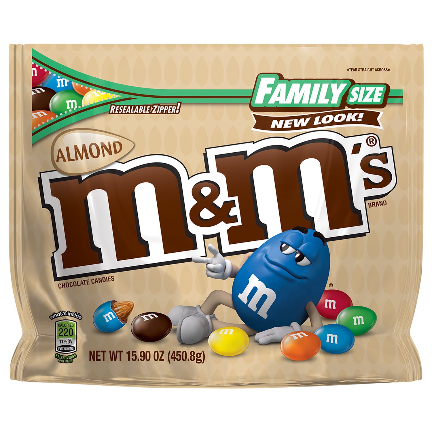 M&M Mars Packaged Goods M&M's Almond Bag 8ct 15oz