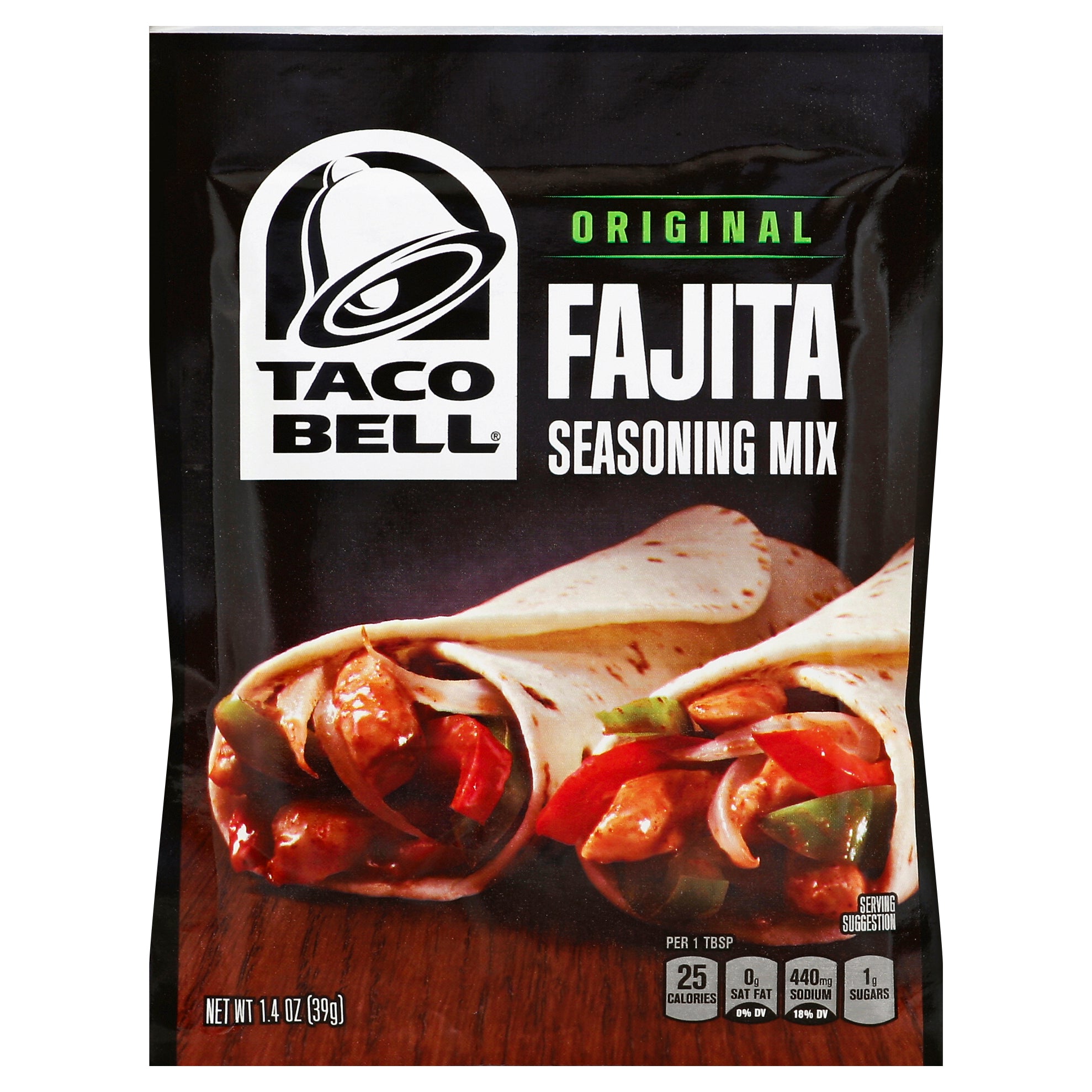 Kraft Taco Bell Home Originals Fajita Seasoning 24ct 1.4oz