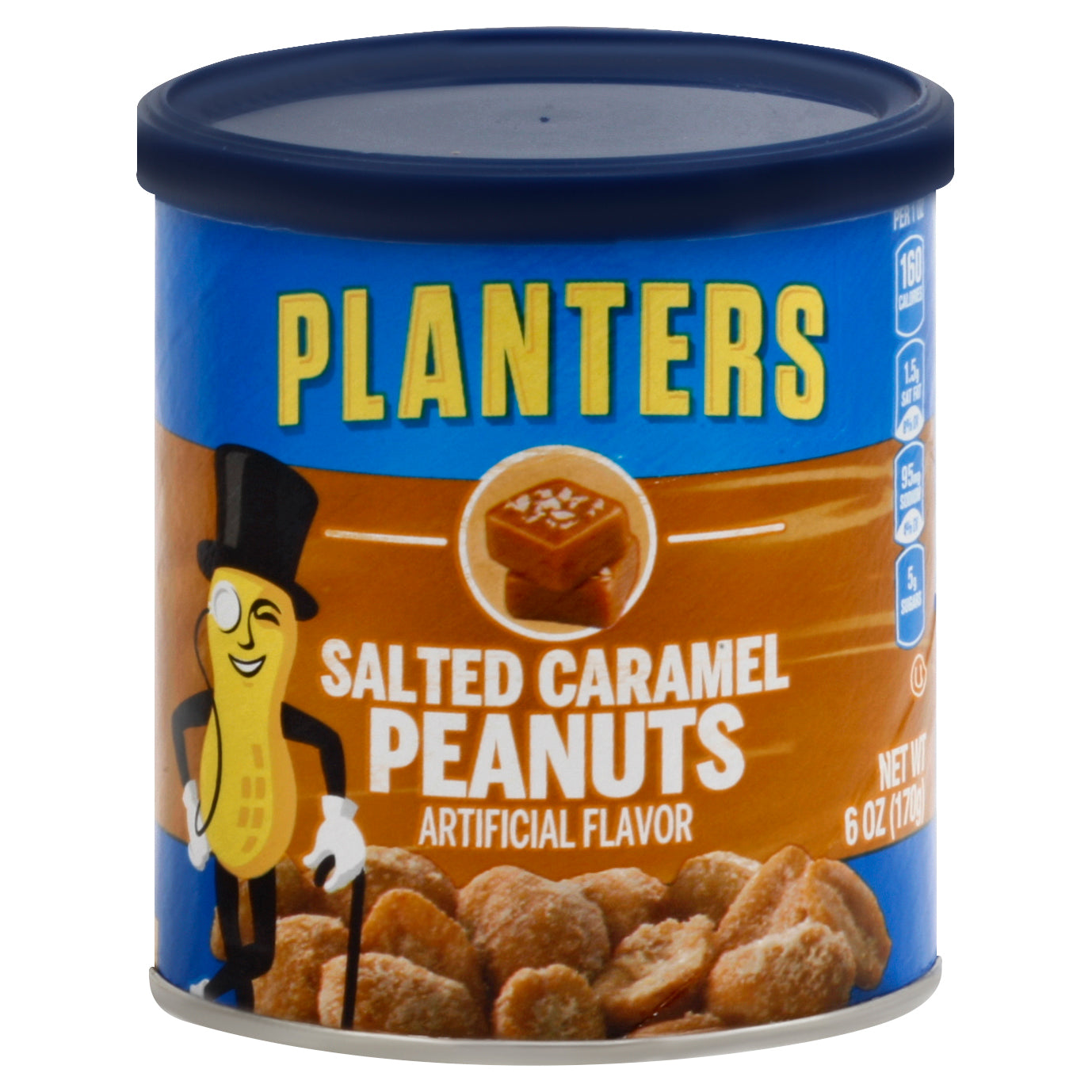 Kraft Peanuts Salted Caramel 8ct 6oz