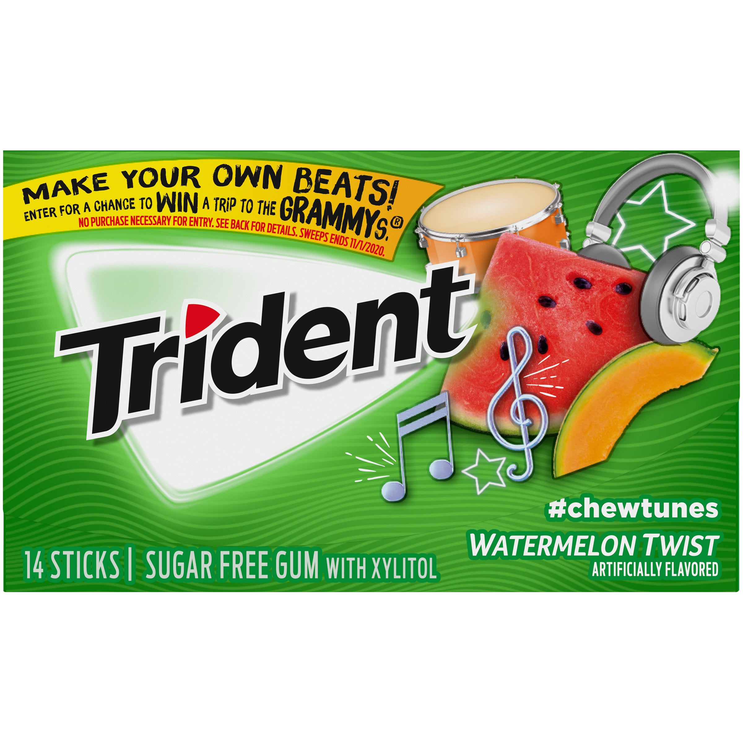 Trident Single 14pc Watermelon Twist 12/12ct 14Piece(s)